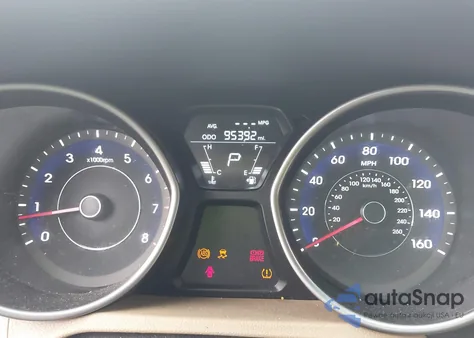 2011 Hyundai Elantra Gls z USA, uszkodzony, nr VIN 5NPDH4AE7BH003625